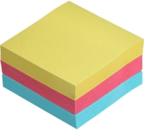 Блок с липким краем Calligrata 51x51 мм 300 листов, 3 цвета пастель 5491820