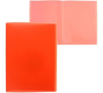 Папка Calligrata 30 прозрачных вкладышей A4 500 мкм оранжевый неон 6580793