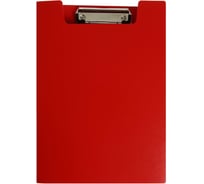 Папка-планшет Calligrata с зажимом А4 пластик 1.2 мм красная 6926768