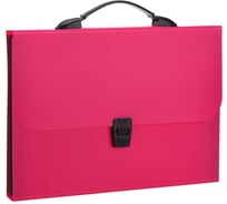 Папка-портфель Calligrata А4 13 отделений 330x235x36 мм, 700мкм, красная 5545363