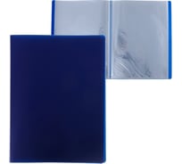 Папка Calligrata 20 прозрачных вкладышей A4 500 мкм черничный 6580781