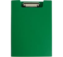Папка-планшет Calligrata с зажимом А4 пластик 1.2 мм зеленая 6926770