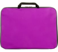 Папка Calligrata Стандарт А3 с ручками текстиль 20 мм 470x350 мм фиолетовая, 600D 3341008