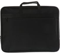 Папка Calligrata с ручками текстиль А4 30 мм 300x210 мм внешний/внутренний карман, черная К 1Ш41 2819343