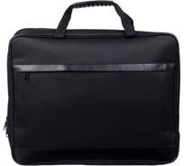 Папка Calligrata Кингисепп с ручками текстиль А4 35 мм 370x290 мм, внешний/внутренний карман, черная К 1С15 1628470