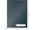Папка-уголок LEITZ Cosy soft touch с разделителями на 3 отделения, 3 шт в упаковке, серый 47160089 4
