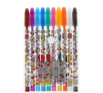 Набор гелевых ручек Calligrata Фрукты 10 цветов в блистере 6978464