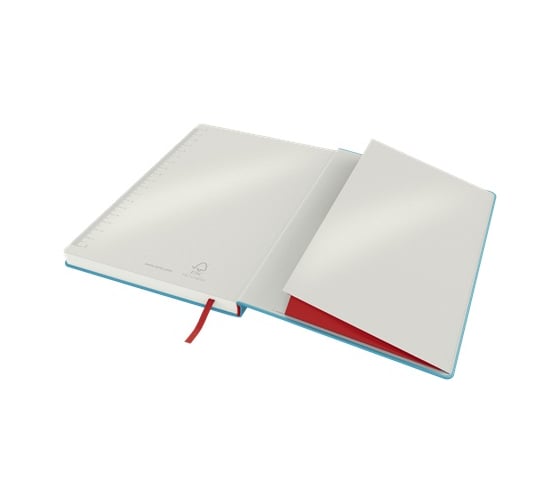 Блокнот LEITZ Cosy soft touch в твердой обложке, формат B5, в клетку, синий 44820061
