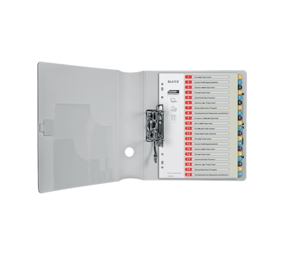 Разделители LEITZ Cosy soft touch с возможностью печати, 1-20 12490000