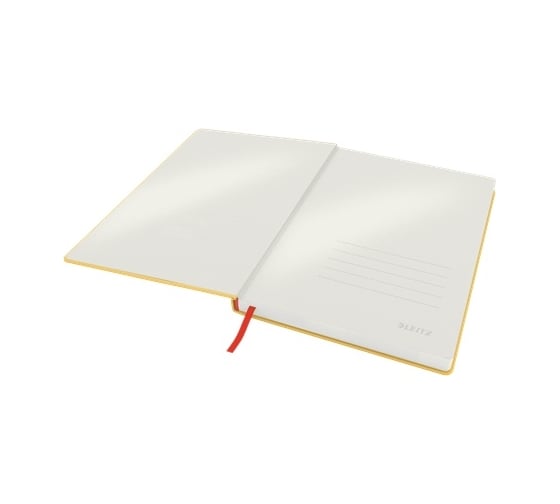 Блокнот LEITZ Cosy soft touch в твердой обложке, формат B5, в клетку, желтый 44820019