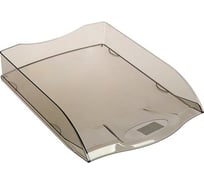 Горизонтальный лоток Calligrata Оптима прозрачно-дымчатый 4754106