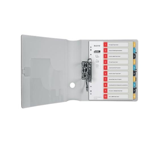Разделители LEITZ Cosy soft touch с возможностью печати, 1-10 12470000