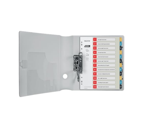 Разделители LEITZ Cosy soft touch с возможностью печати, 1-12 12480000