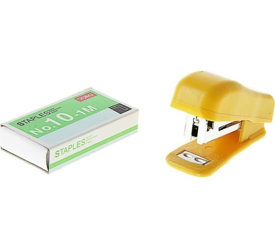 Степлер Calligrata МИНИ №10 + скобы №10 в блистере JP-268C 649323