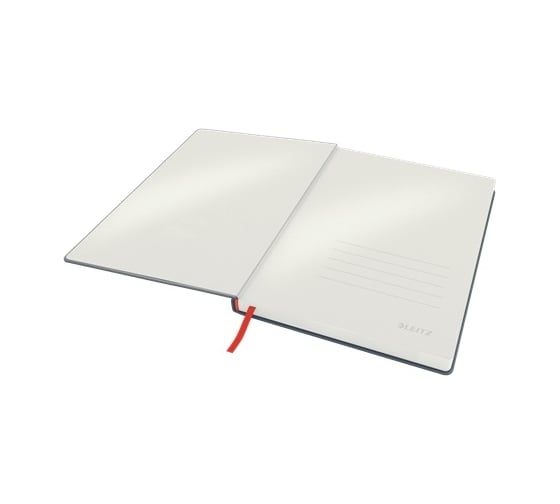 Блокнот LEITZ Cosy soft touch в твердой обложке, формат B5, в клетку, серый 44820089