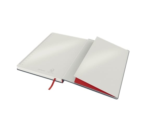 Блокнот LEITZ Cosy soft touch в твердой обложке, формат B5, в клетку, серый 44820089