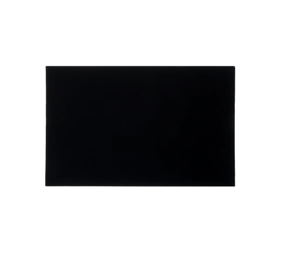 Офисная накладка на стол Calligrata 38х59 см, с прозрачным карманом, черный 3342399