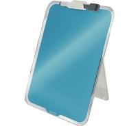 Стеклянный настольный флипчарт LEITZ Cosy синий 39470061