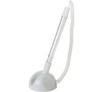 Шариковая ручка на подставке Calligrata Стоп 0.5 мм, с липучкой и шнуром, стержень синий, корпус белый 4645993