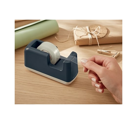 Диспенсер для клейкой ленты LEITZ Cosy soft touch, серый 53670089