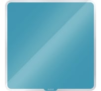 Магнитно-маркерная стеклянная доска LEITZ Cosy 45x45 см, синий 70440061