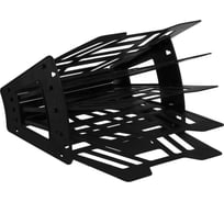 Горизонтально-вертикальный лоток Calligrata ЛБ-5 5 секций, черный 5495122