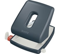 Дырокол LEITZ Cosy soft touch 30 листов, серый 50040089