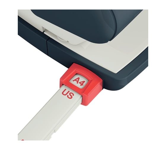 Дырокол LEITZ Cosy soft touch 30 листов, серый 50040089