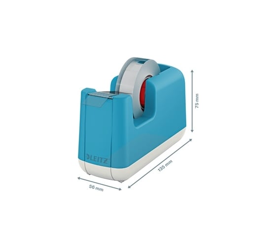 Диспенсер для клейкой ленты LEITZ Cosy soft touch, синий 53670061