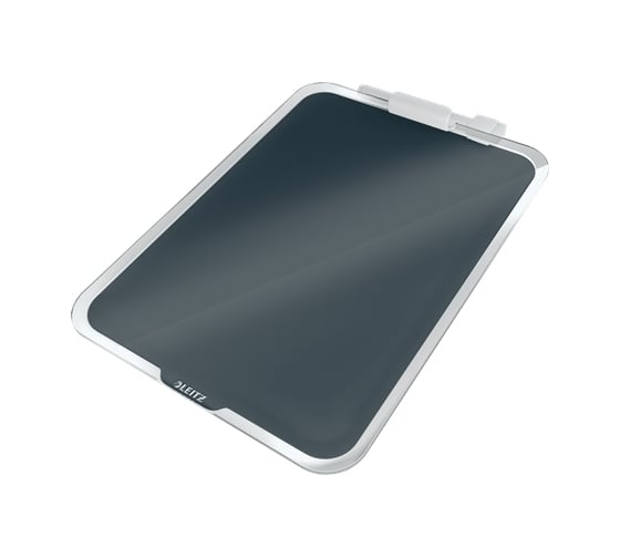 Стеклянный настольный флипчарт LEITZ Cosy серый 39470089