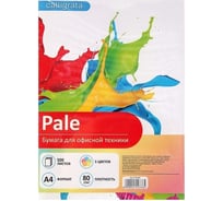 Цветная бумага Calligrata А4 500 листов пастель 5 цветов 80 г/м2 2144336
