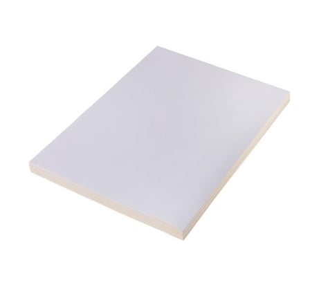 Самоклеящаяся бумага Calligrata А4, 50 листов, 80г/м, белая глянцевая 5483832