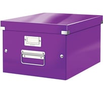 Короб Leitz Click & Store M A4, фиолетовый 60440062