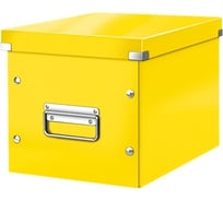 Короб Leitz Click & Store M куб, желтый 61090016
