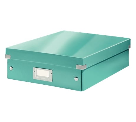 Короб-органайзер Leitz Click & Store M, бирюзовый 60580051