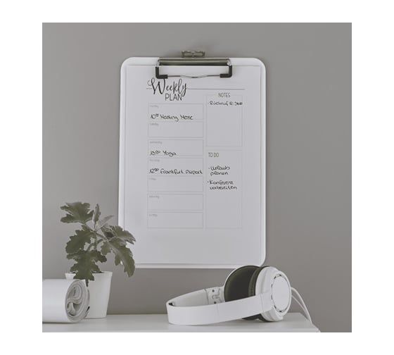 Планшет Leitz WOW A4, ярко-белый 39710001