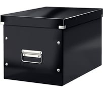 Короб Leitz Click & Store L куб, черный 61080095