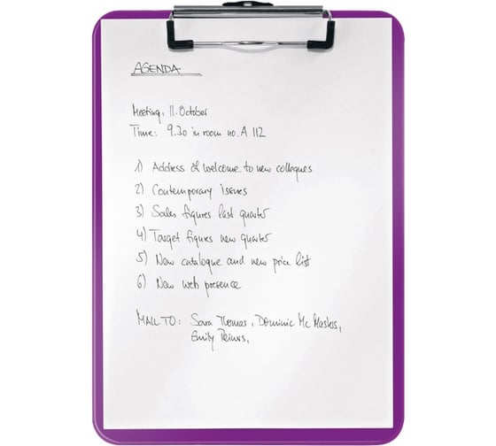 Планшет Leitz WOW A4, фиолетовый 39710062