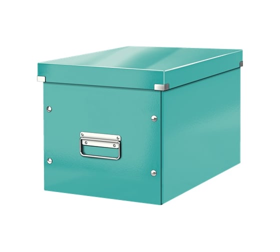 Короб Leitz Click & Store L куб, бирюзовый 61080051