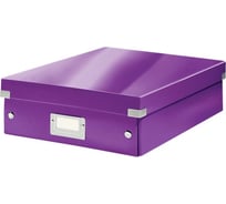 Короб-органайзер Leitz Click & Store M, фиолетовый 60580062