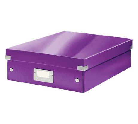 Короб-органайзер Leitz Click & Store M, фиолетовый 60580062