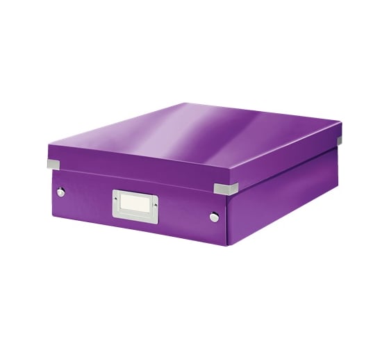 Короб-органайзер Leitz Click & Store M, фиолетовый 60580062 1