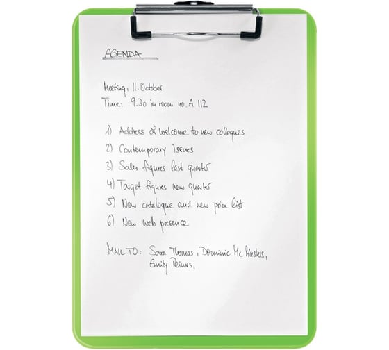 Планшет Leitz WOW A4, ярко-зеленый 39710054