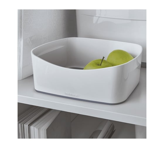 Лоток для хранения Leitz MyBox белый/серый 52571001