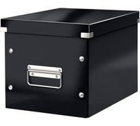 Короб Leitz Click & Store M куб, черный 61090095