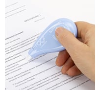 Корректирующая лента PASTEL 5мм х 12 м вращающийся наконечник 3 шт, BRAUBERG 272489