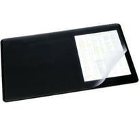Настольное покрытие DURABLE с прозрачным слоем, 530х400 мм, черный 720201