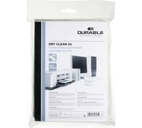 Сухие салфетки DURABLE DRY CLEAN 50 шт в упаковке 573402