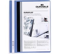 Папка-скоросшиватель DURABLE DURAPLUS А4+, синий 257906