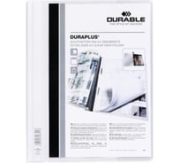 Папка-скоросшиватель DURABLE DURAPLUS А4+, белый 257902